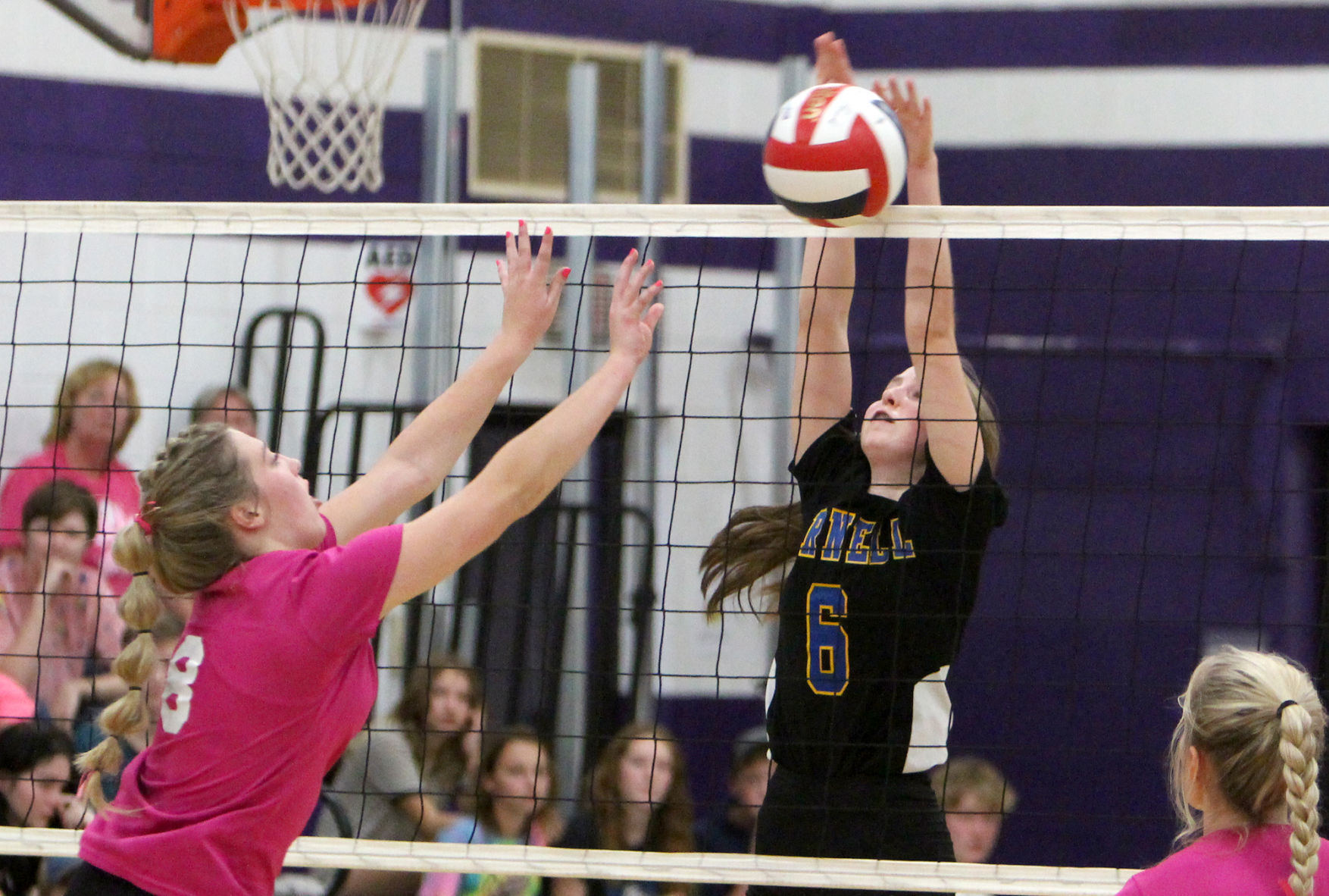 Cornell at Lake Holcombe volleyball 10-12-21